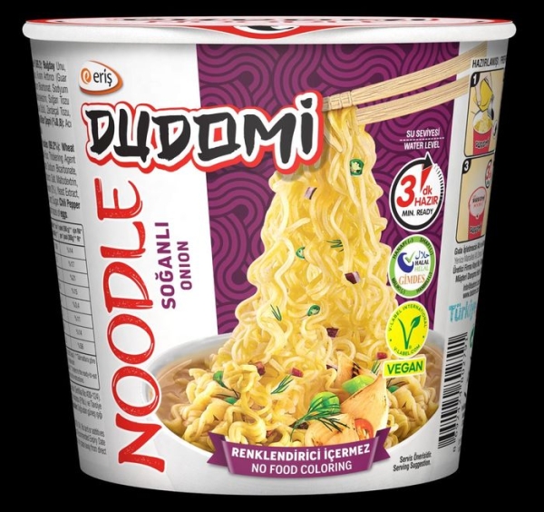 DUDOMI NOODLE VEGETAL 60gr, 24und